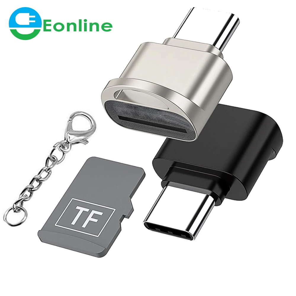 

USB 3.1 Type C Card Reader USB-C TF TF card reader OTG Adapter Type-C Memory Card Reader For Samsung Macbook Huawei LeTV