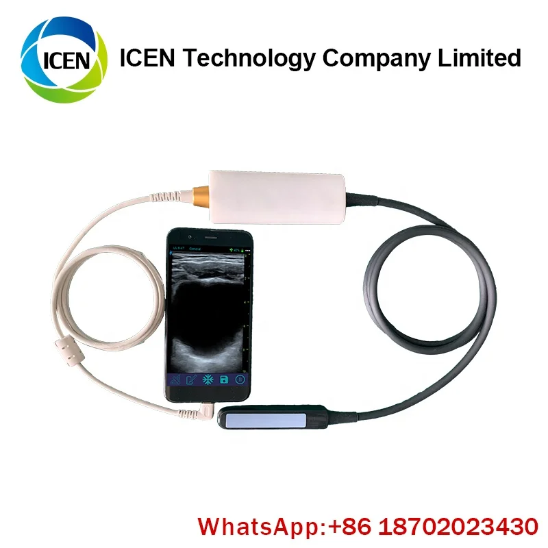 
INUL8-4T Mini Hospital Machine Scanner Color Doppler USB Ultrasound Probe 