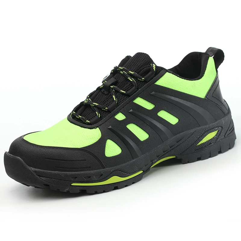 

Green New Style Light Weight Safety Shoes, Black, green, grey or customized