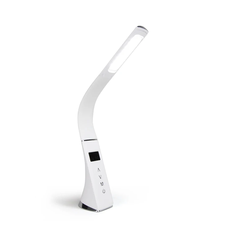 LED Desk Lamp 3 Mode 5 Level Touch Control Eye-Caring LED Table Lamp 5W Dimmable Office Study Desk Light with LCD Display