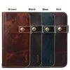 Real Genuine Leather Magnetic Buckle Card Slot Wallet Case For Samsung Galaxy note 10