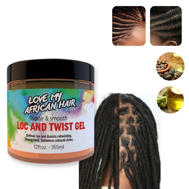 

African hair care treatment LOC and TWIST GEL
