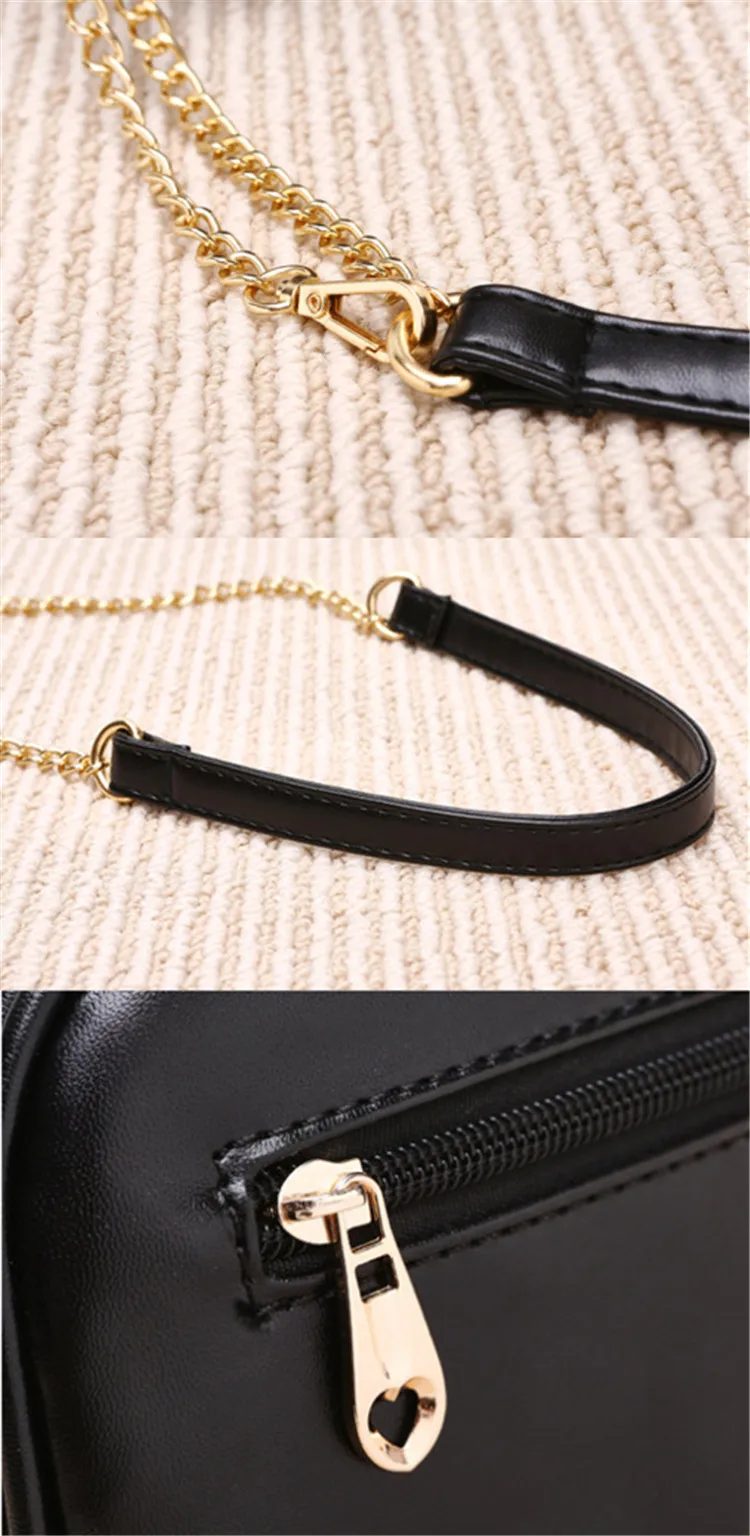 High quality PU Leather women le boy bag, Fashionable Lady's hand bag