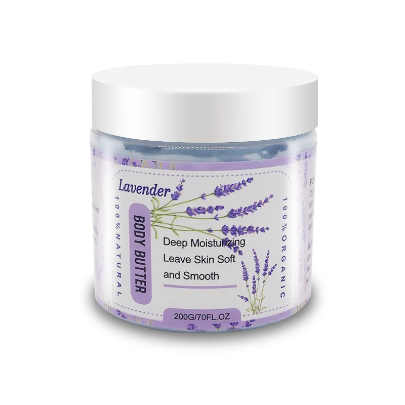 

Pure Natural Lavender Scented Body Cream Moisturizing Moisturizing Non-Greasy Body Lotion Body Butter