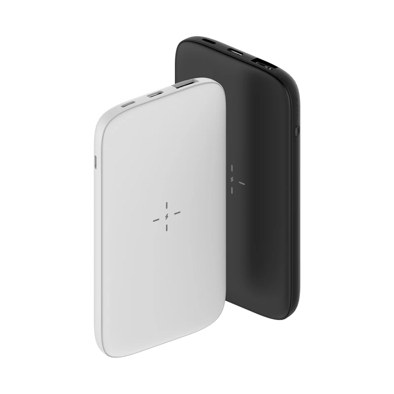 

Promotioanl Custom Power Bank Wireless 5000Mah,3 Types Input Power Bank Wireless Portable Charge for Mobile Phones