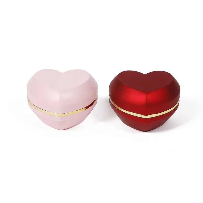 Wholesale fashion heart shape wedding pendant ring jewelry box with LED-3.jpg