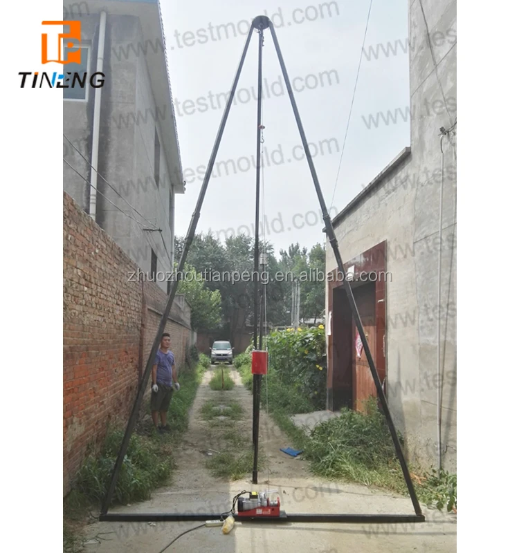 Soil Standard Penetration Test - C-Tech Motor Hoisting Machine