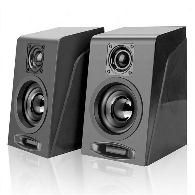 

2019 stereo bookshelf speakers Audio Line USB speaker sound woofer