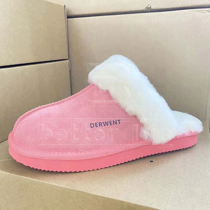 

Custom Logo Most Selling Winter Comfortable House 100% sheepskin Soft wool Women Indoor shoes Slippers, Grey, pink, sand, brown