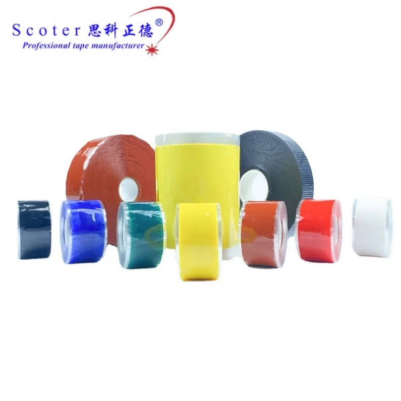 

Factory Custom Wholesale Electrical Insulation self-fusing silicone tape