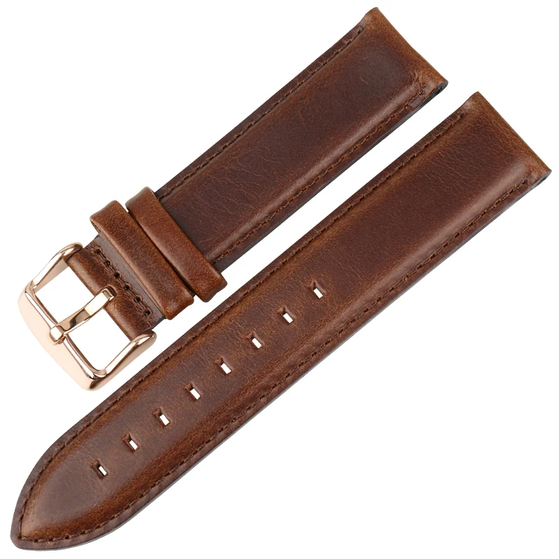 

MAIKES Luxury 12mm 16mm 18mm 20mm Replacement Bracelet Strap Custom Handmade Genuine Leather Watch Band