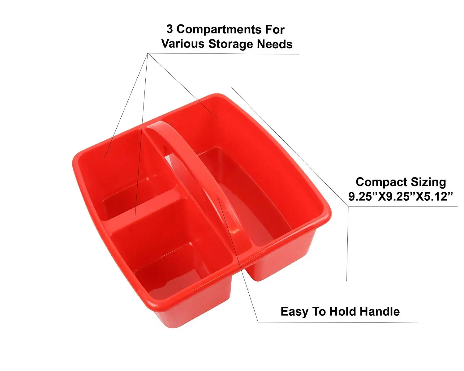 Cheap Classroom Caddy For School Supplies,Set Of 6 Assorted Colors