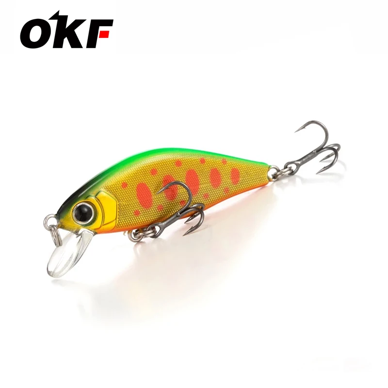 

lures fishing 45mm 4g minnow lure artificial bait bass crankbait, 7colors