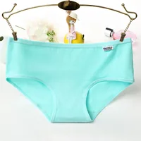 

Colorful girls cotton women underwear hot panty photos solid color cotton panties