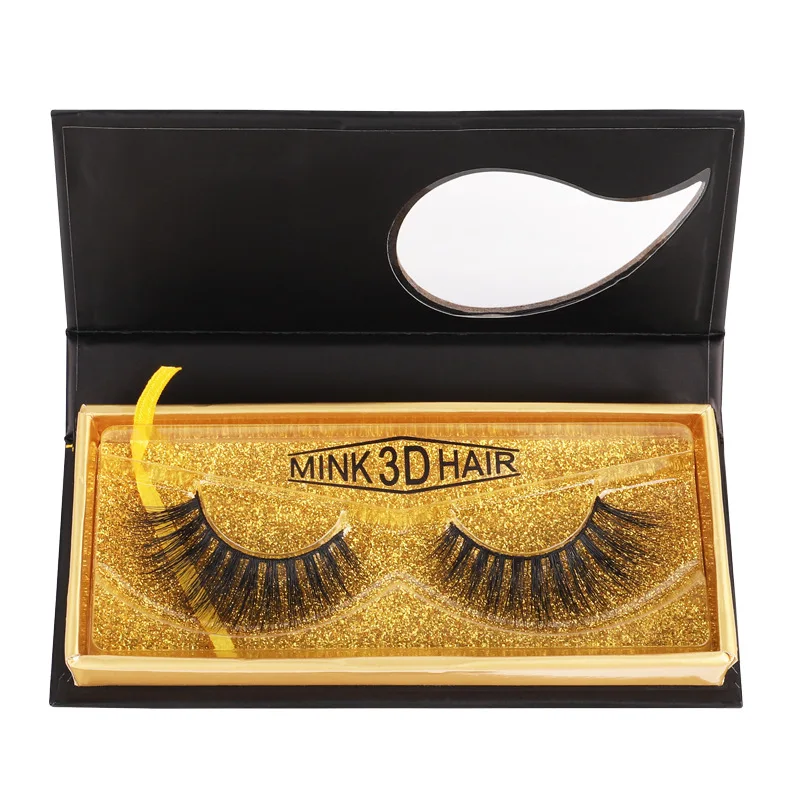 

Qingdao Manufactory Price 18-20 Faux Mink Lashes High Quality 25mm Eyelashes