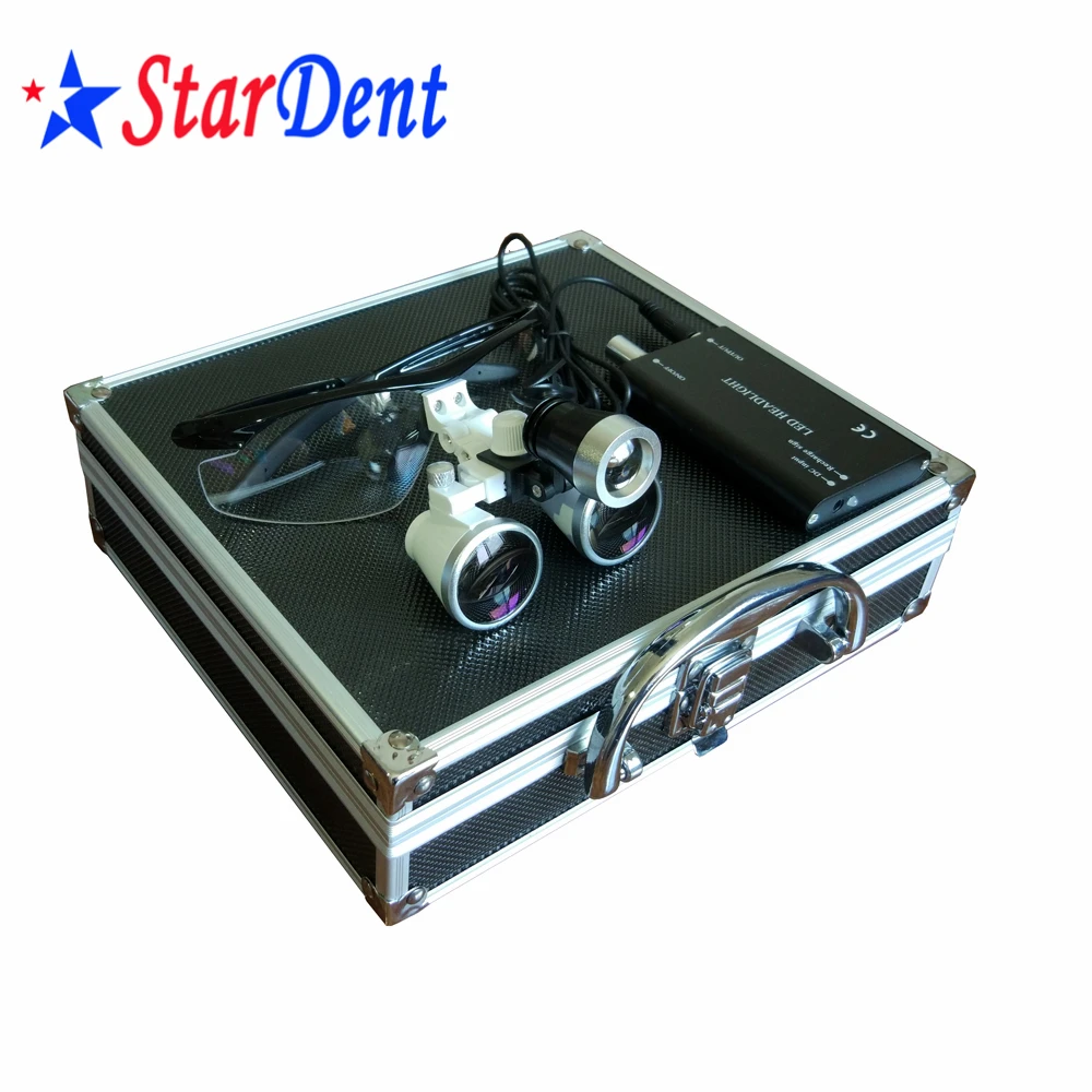 
Dental Equipment Surgical Loupes with LED Headlight 