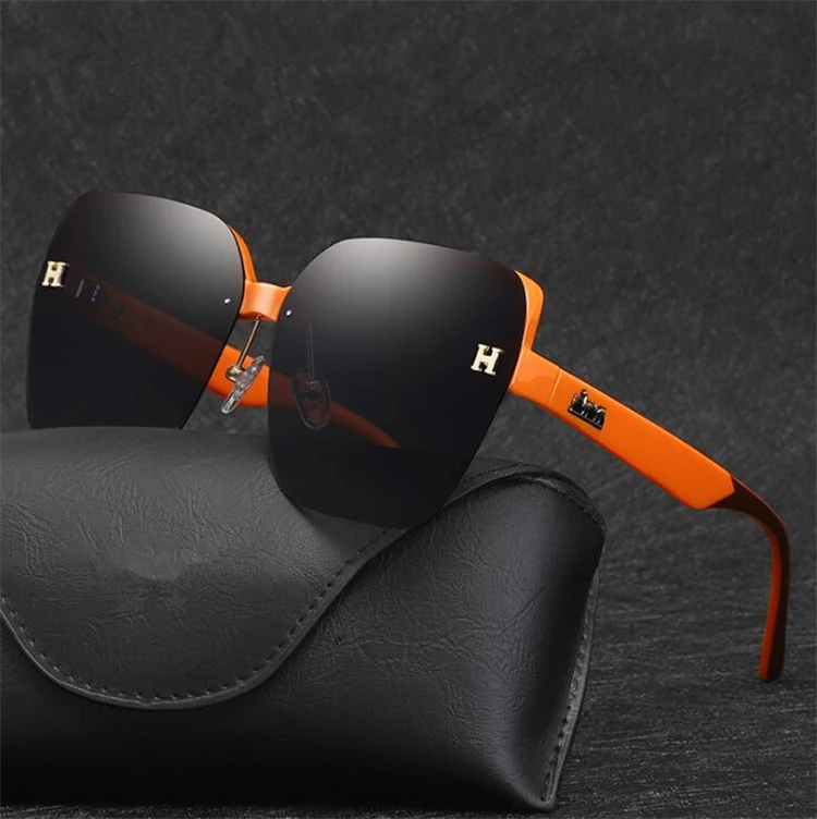 

Custom Logo 2021 Famous Retro Square Shades Ladies Brand Oversized Sun Glasses Luxury Designer Sunglasses Women, Custom colors