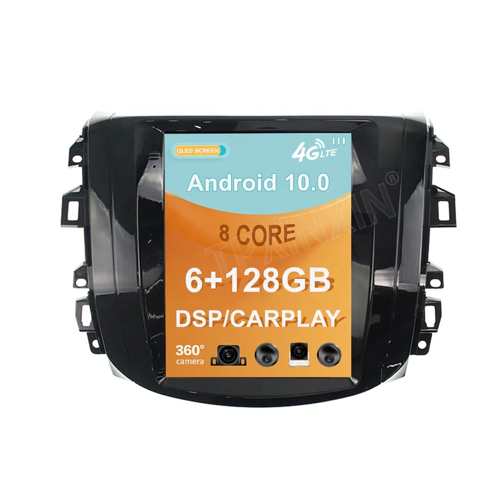 

Android 10.0 Tesla Style for Nissan Navara NP300 2018 Car GPS Navigation Carplay Auto Radio Stereo Multimedia Player Head Unit