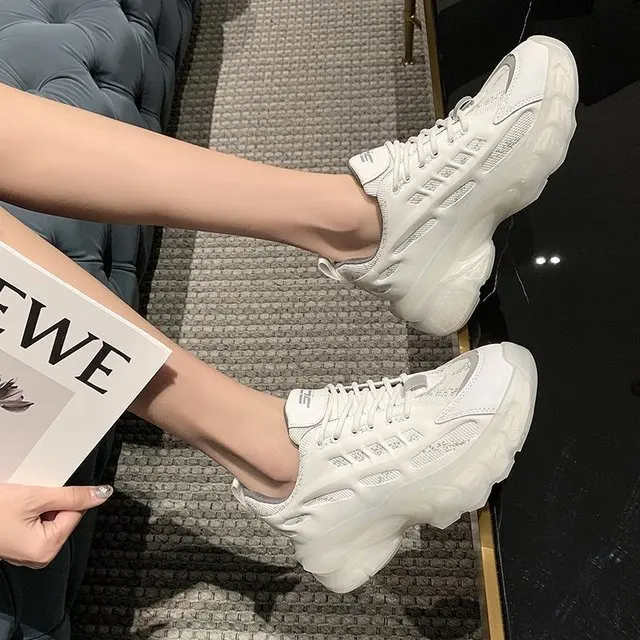 

Women's casual Breathable female sneakers for womenSports Shoes Footwear Women's Fashion Sneakers, As the pictures show