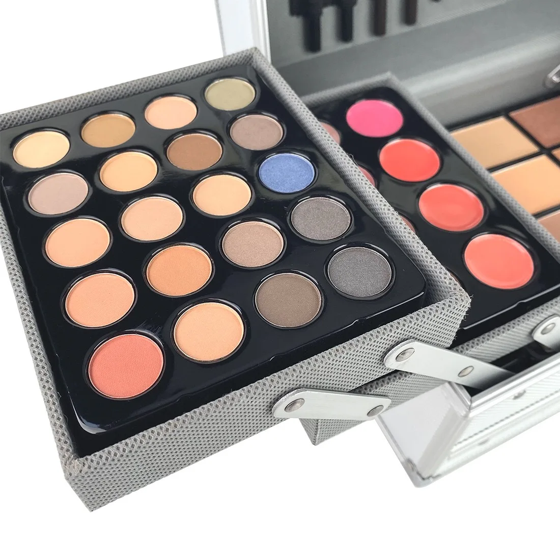 

MISS ROSE Professional 132 colors Eyeshadow Make Up Artist Case Set Blush Powder Lipstick Mascara Full Face Makeup Kit