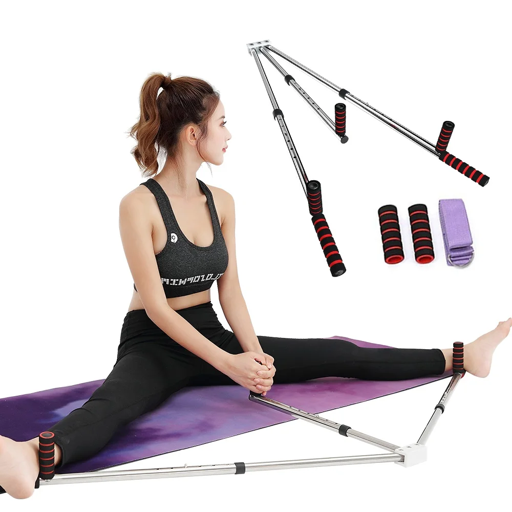 

One Word Horse Trainer Exercise Split Extension Stretcher Yoga Leg Stretcher Fitness Device Stretching Machine, White, black