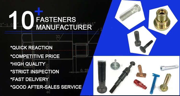 Customized Service Metric Full Thread M12 Aluminum Hex Bolt With Nut manufacture