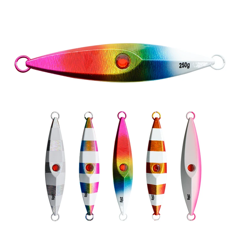 

Fishing Baits JY-43 Saltwater Deep Sea Luminous Effect Metal Fishing Lures Hard Lead Fishing Baits Xig Duo