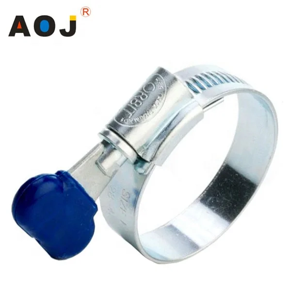
Color plastic butterfly handle hose clamp 