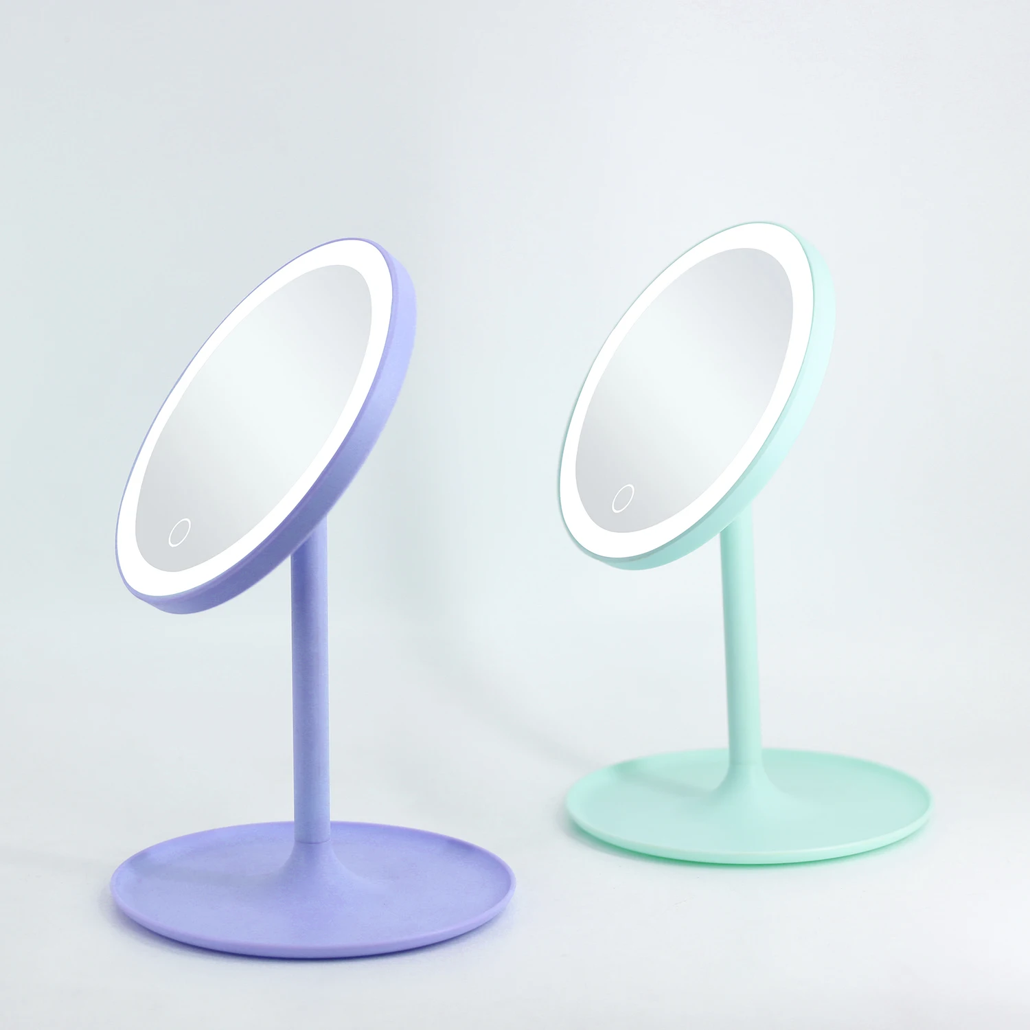 

New Arrival Good quality Best price Desktop storage Jewelry Drawer Cosmetic mirror LED light makeup mirror