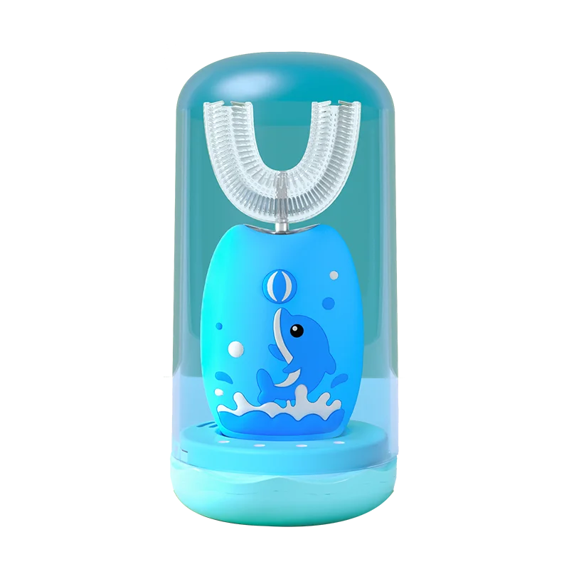 

Convl Best selling Kids U Shape Whole Mouth Electric Toothbrush, Blue