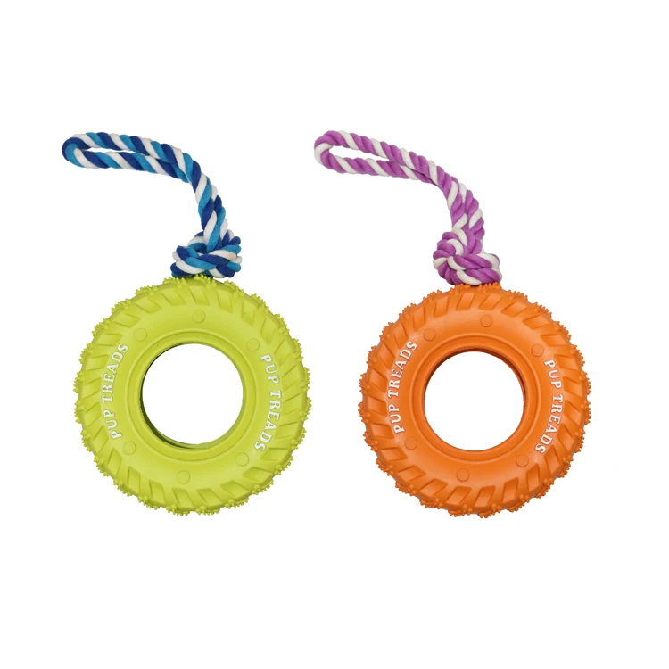 

Pets New Inventions Tires Mode Interaction Prevent Depression Fun Interactive Companion Chew Pet Toys, Orange/green