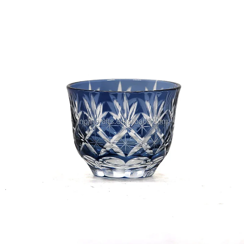 Japanese Kiriko Sake Cup Rice Wine Cup For Restaurant Buy Rice Wine
