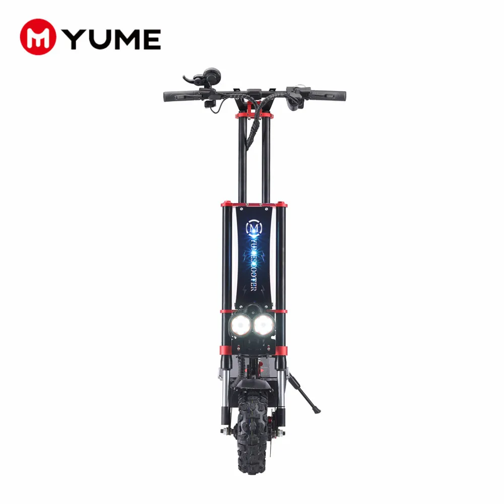 

Yume 3600w super motor 60v 30ah 11 inch fat tire folding lithium battery electric scooter for adult