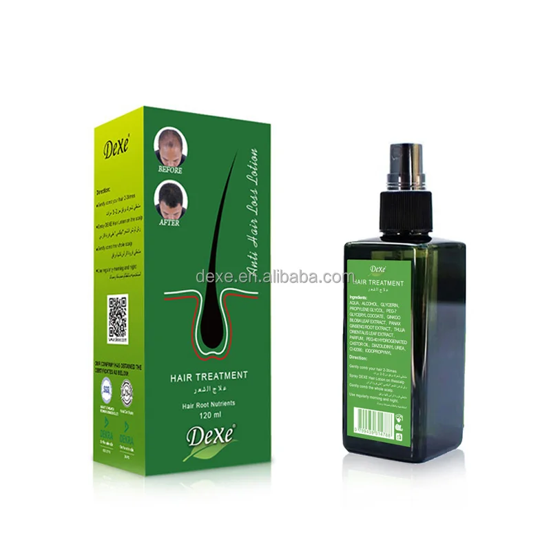 

Dexe Custom Logo Best Hair Growth Oil For Baldness Scalp Repair Hair Oil Anti Hair Loss lotion, Brown