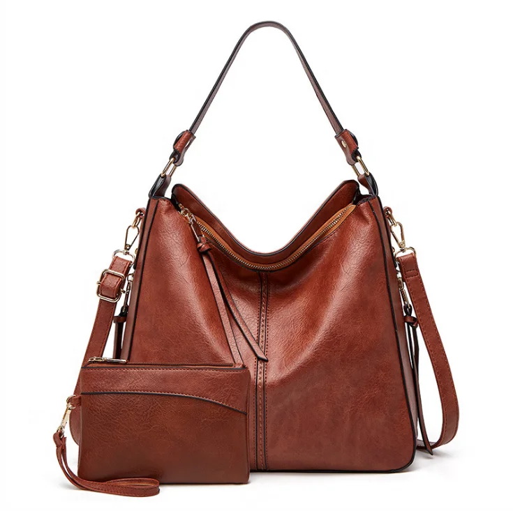 

2020 customized purses and handbags sets 2 pieces lady handbags for woman, Customizable