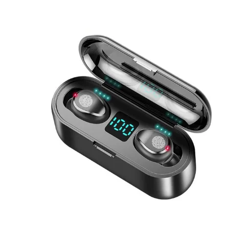 

Envio gratis Tws F9 auriculares populares auriculares inalambricos para todos los auriculares, Black white