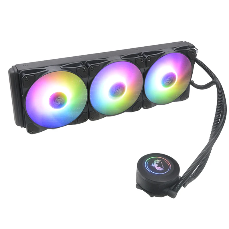 

360 desktop computor water cooling fan cooling water cooled fan120mm argb cheapest case fan liquid cooler