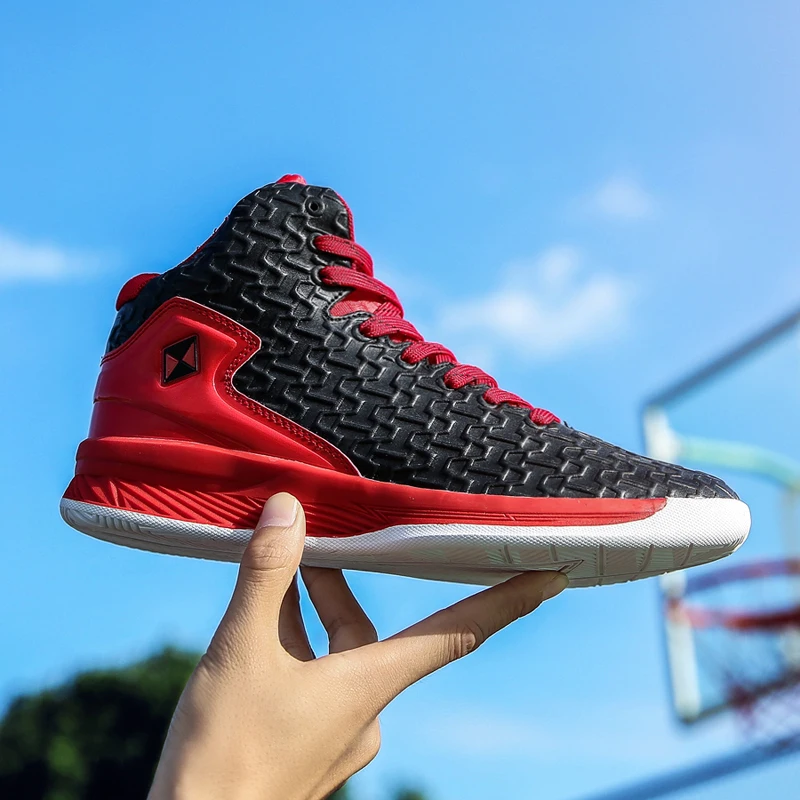 

Fashion design PU upper outdoor men basketball shoes, Any color