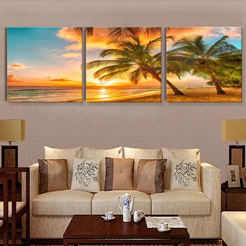 

Wall Decor Beach Art Crafts Artist Modern Home Landscape Oil Paintings Prints Custom Picture Canvas Painting