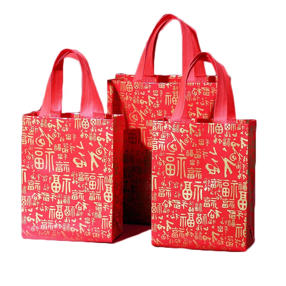 

eco-friendly cheap promotional tote shopping non woven bag, Customized color