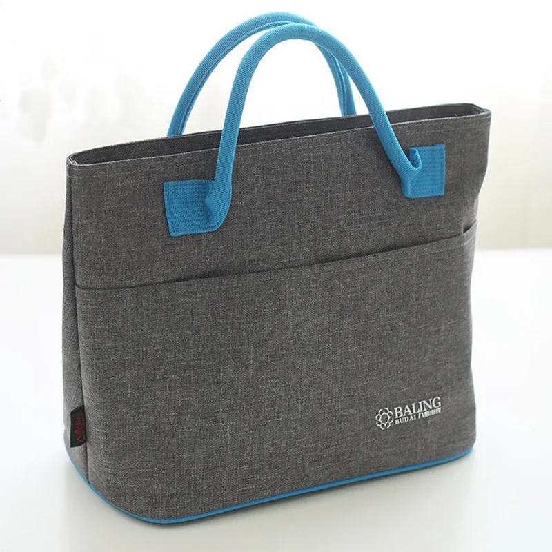 

Factory Supply Lunch Tote Insulated Cooler Bag Waterproof Cooler Bag customized durable 600D lunch cooler bag