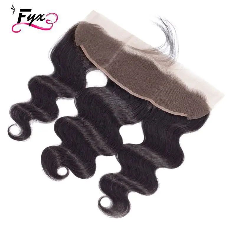 

Pre Plucked Body Wave Frontal With Baby Hair 100% Human Hair 13x4 lace frontal fast delivery