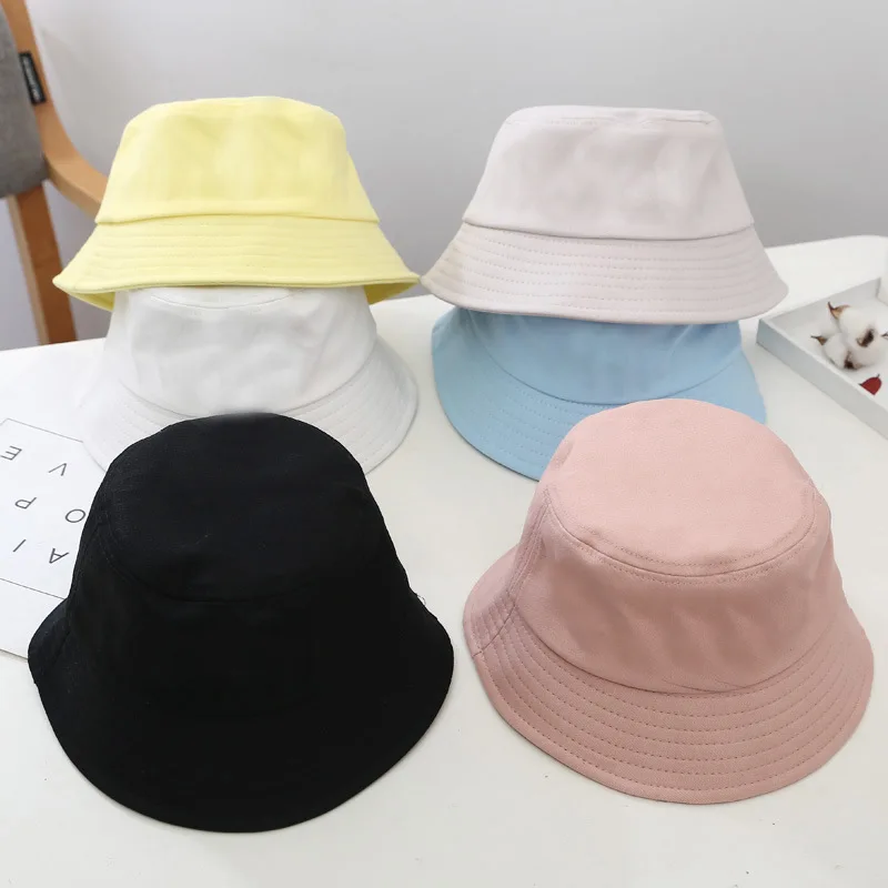 

Free shipping low moq wholesale blank custom infant fisherman hat kids baby bucket hat for kids hats