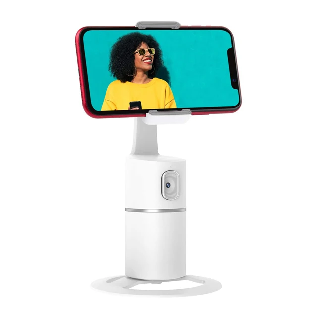 

Sample OK 2021 360 Rotation Portable Auto Face & Object Tracking Smart Robot Gimbal Camera Phone Selfie Stick Tripod Stabilizer