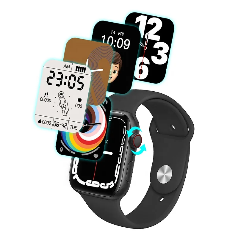 

2022 Used Second Hand Step Call Heart rate Tracker i WATCH 7 Smart Watch Cheap Price From China Factory
