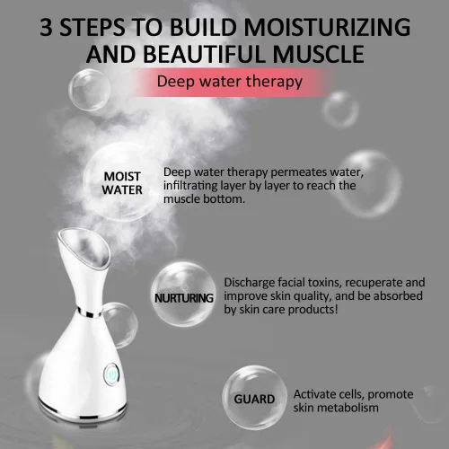 
Amazon hot sale Beauty Nano warm facial steamer 