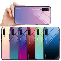 

Gradient Tempered Glass For Xiaomi MI 6 9 9SE 8 Lite MIX 3 MI A3 Lite MI A3 Back Cover Shockproof Phone Case