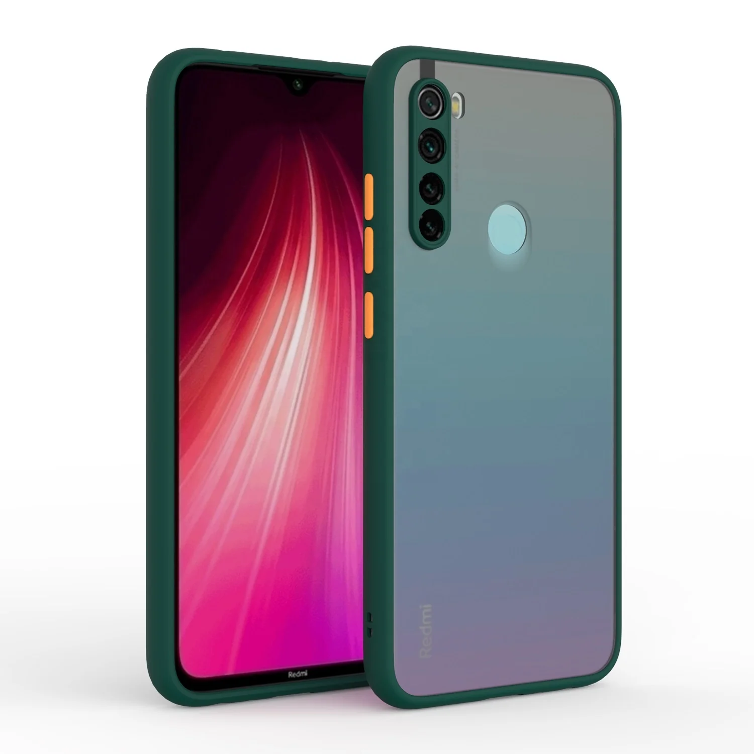 

Mobile Accessories Smoke Matte Telephone Etui Coque Hard PC TPU Phone Case Back Cover for Xiaomi Redmi Note 8 Mi 10 Pro 10X 9 7