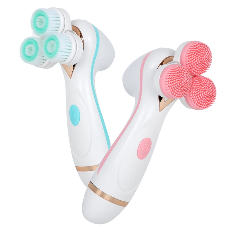 

Amazon hot Selling Arrival Beauty Skin Care Usb silicone Facial Cleansing Brush