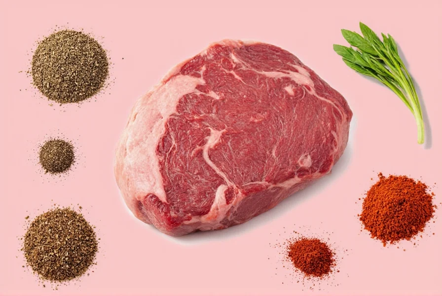 Mixing spices for seasoning